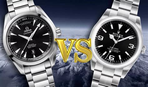 omega speedmaster vs rolex explorer 2